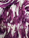 Abstract pleated organza (available in many colours)