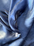 Silky metallic organdy