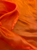 Silky metallic organdy