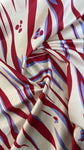 Streak abstract satin