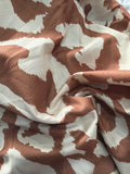 5 print brown tribal design