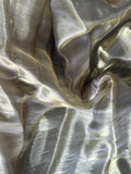 Metallic organdy