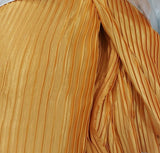 American pleated satin