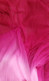 Ombre pleated chiffon 2