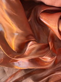 Silky metallic organdy