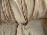 Silky metallic organdy