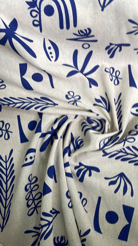 Abstract tribal linen