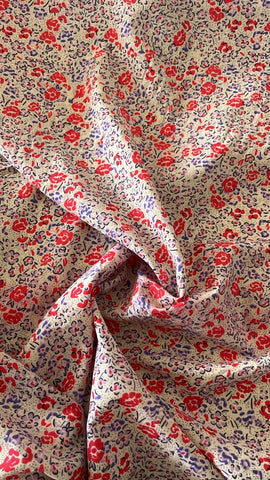 Little floral  cotton chiffon