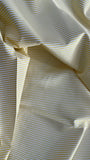 Small striped poly cotton