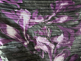 Pleated big floral organza brocade ( more colours available)