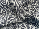 5 print black and white zebra design