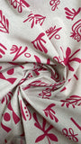 Abstract tribal linen