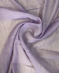 Crush striped chiffon