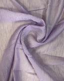 Crush striped chiffon