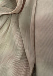 Pleated chiffon (small pleats)