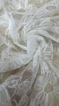 Sequin floral tulle