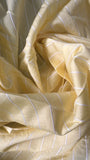 Striped cotton chiffon