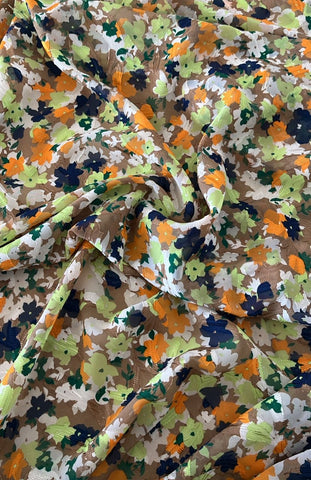 Little floral burnout chiffon