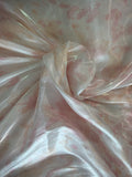 Ntomapa 4 yards tie and dye silky metallic organdy
