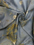 Big Floral metallic brocade (available in other colours)