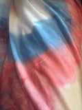 Tie and dye striped jersey