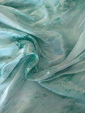 Ntomapa 4 yards tie and dye silky metallic organdy