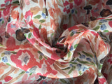 5 print paint floral designs (pink )