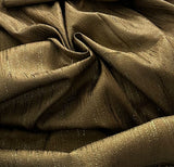 Metallic striped textured brocade