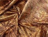 Two tone metallic fireworks brocade