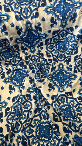 Abstract dg inspired Italian silk