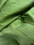 Metallic striped textured brocade