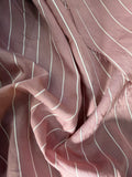 Striped cotton chiffon