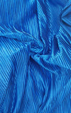 American pleated satin