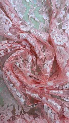 Indonesian soft floral lace