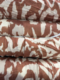 5 print brown tribal design