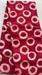 O Tie and dye African print cotton