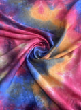 Tye dye cotton linen