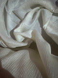 Crinkle shimmer satin (available in other colours)