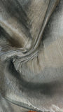 Micro pleated organza