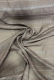 Metallic tassel linen rayon