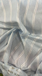 Striped cotton jacquard