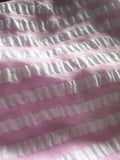 Bubble gingham cotton chiffon