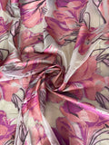 Big floral organza brocade ( more colours available)