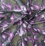Big floral organza brocade ( more colours available)