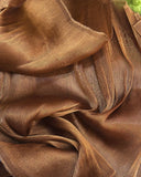 Micro pleated organza