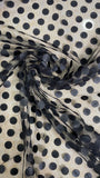 Big polka tulle
