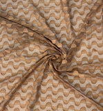 3D semi circle chiffon