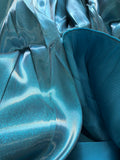 Liquid shimmer organza brocade