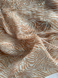 5 print brown zebra design