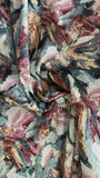 Fireworks metallic brocade